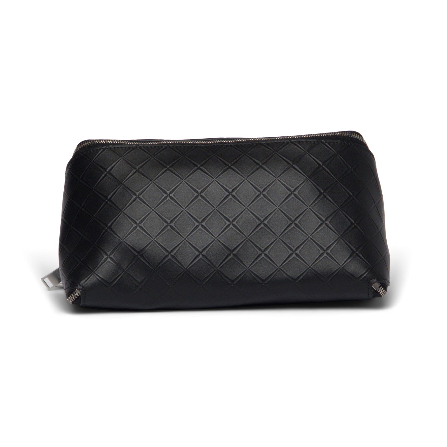 B V  - Leather Black Clutch