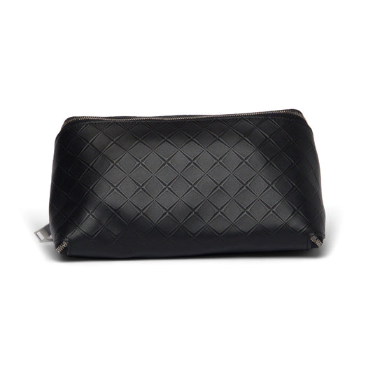 B V  - Leather Black Clutch
