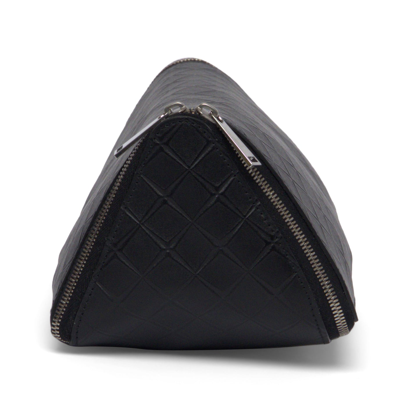 B V  - Leather Black Clutch
