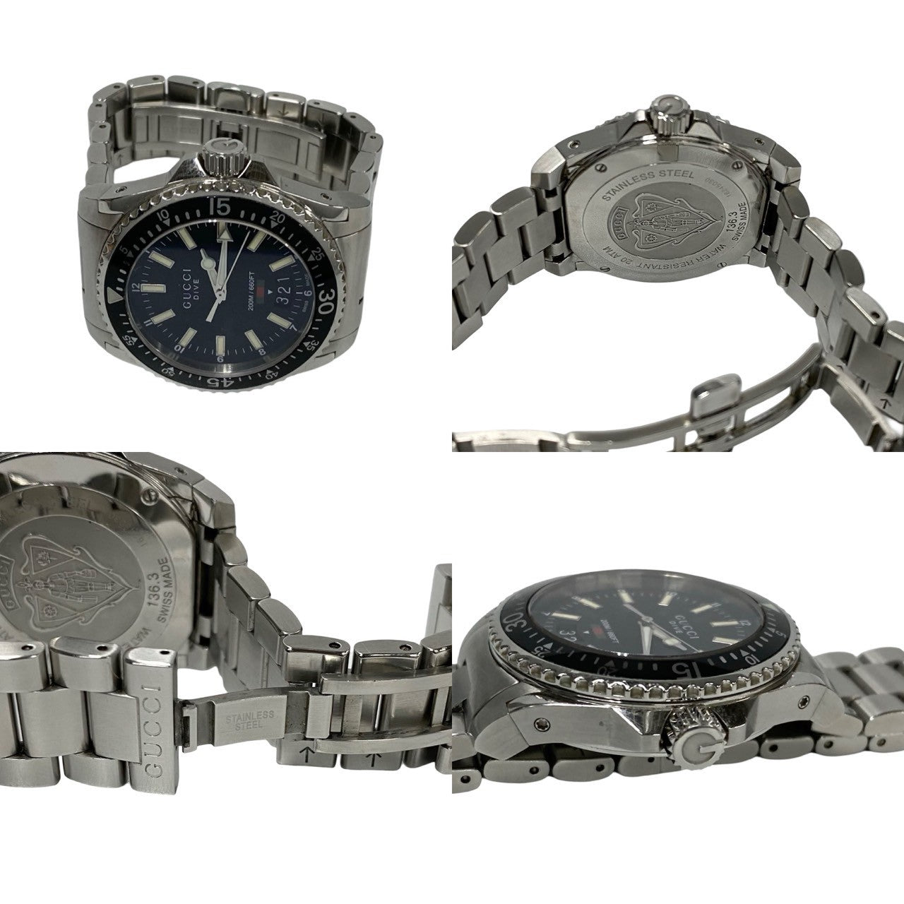 Gucci Dive Stainless Steel Watch