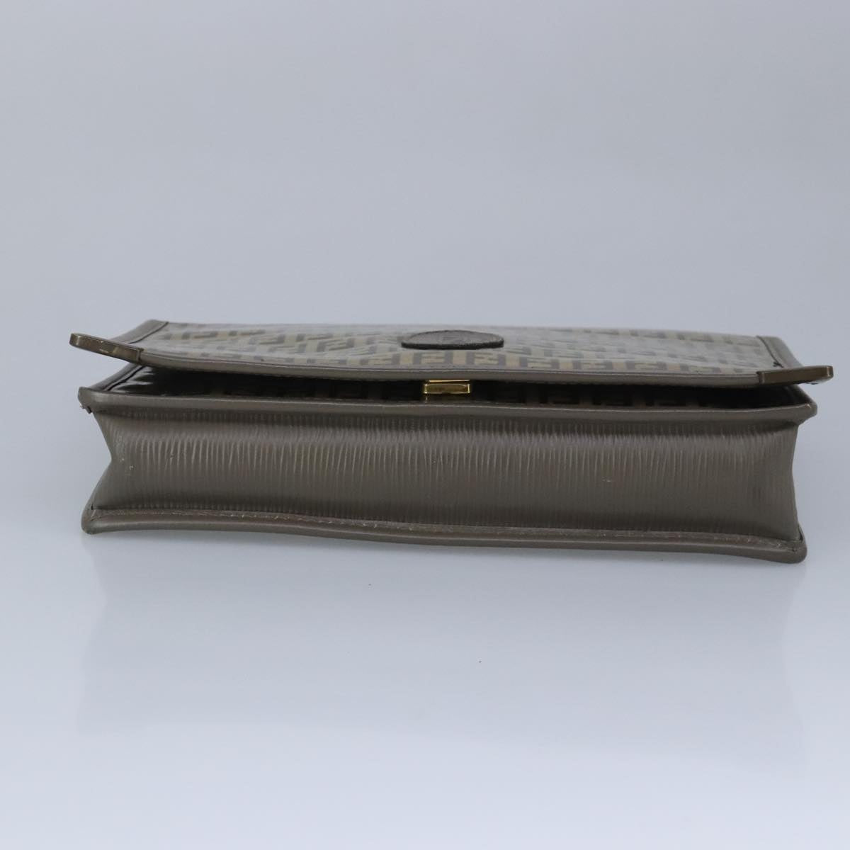 Fendi Zucchino  Canvas Clutch Bag (Pre-Owned)