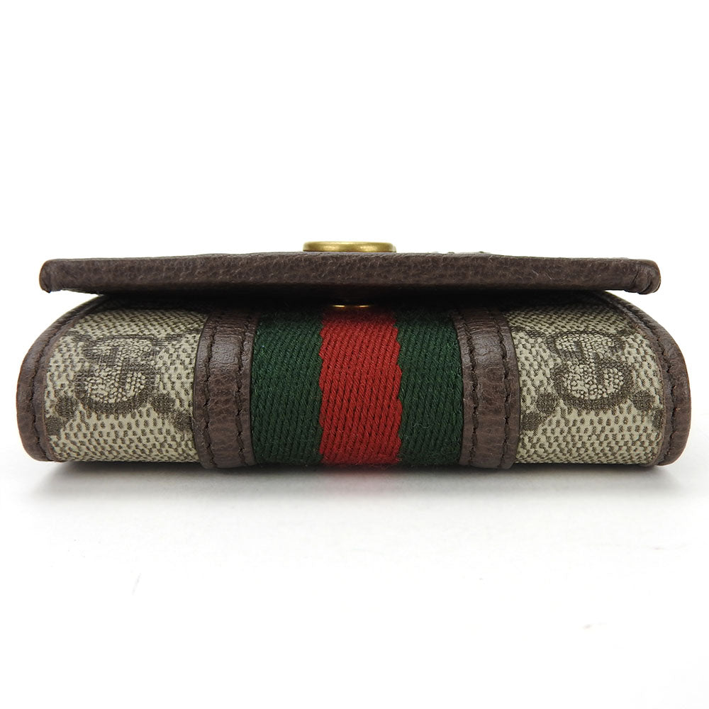 Gucci Ophidia GG Supreme Canvas Key Holder
