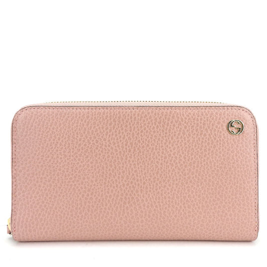 Gucci Interlocking Leather Long Wallet