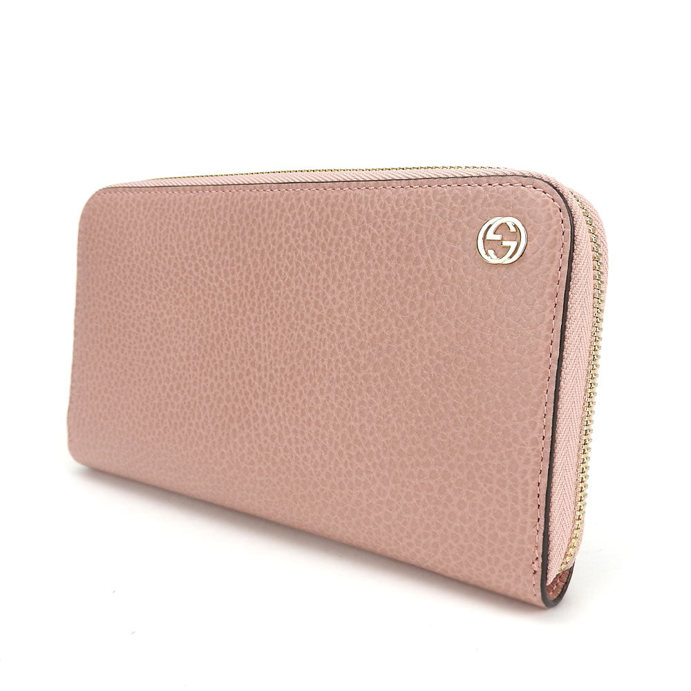 Gucci Interlocking Leather Long Wallet