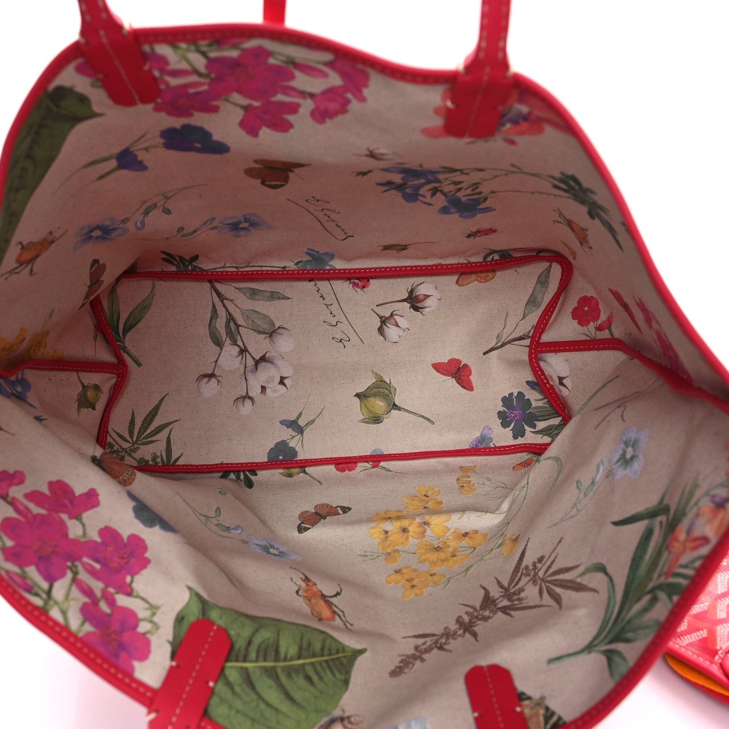 Goyard Goyardine Le Jardin Saint Louis PM Fuchsia