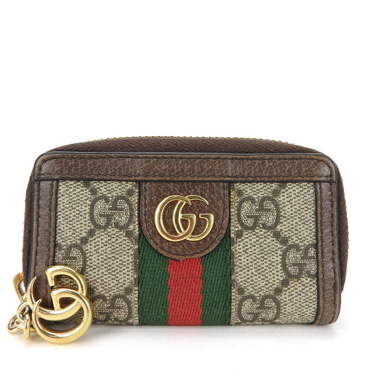 Gucci Ophidia GG Supreme Canvas Key Holder