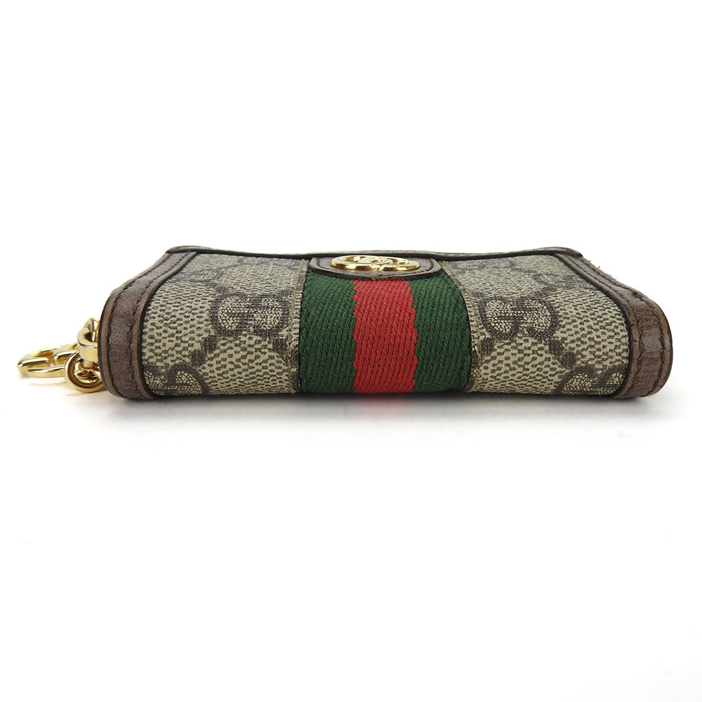 Gucci Ophidia GG Supreme Canvas Key Holder
