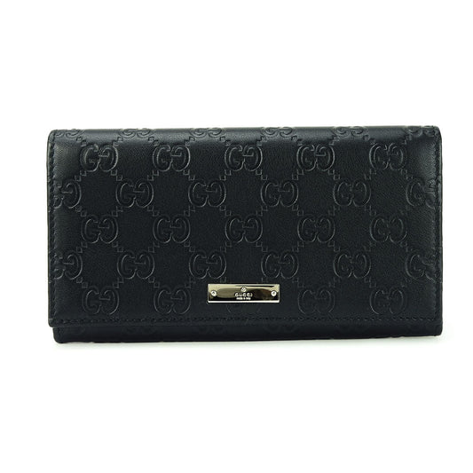 Gucci Guccissima Leather Long Wallet
