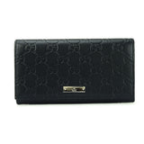 Gucci Guccissima Leather Long Wallet