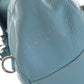Prada Light Blue Leather Shoulder Bag