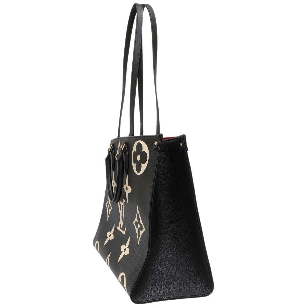 Louis Vuitton Tote Bag Monogram Emplant On The Go