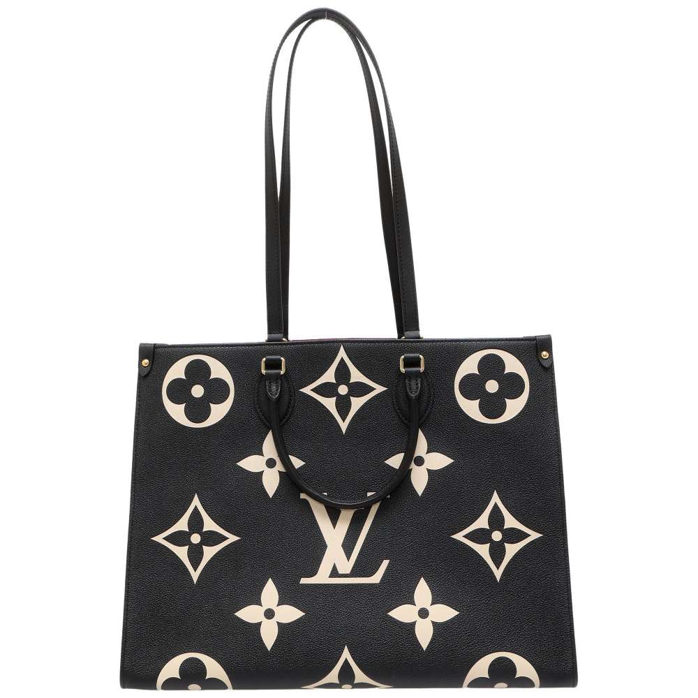 Louis Vuitton Tote Bag Monogram Emplant On The Go