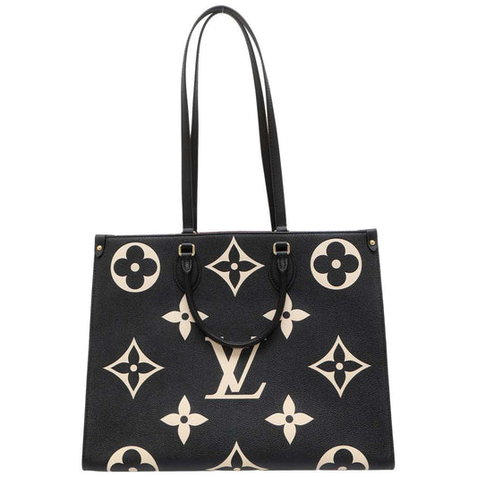 Louis Vuitton Tote Bag Monogram Emplant On The Go