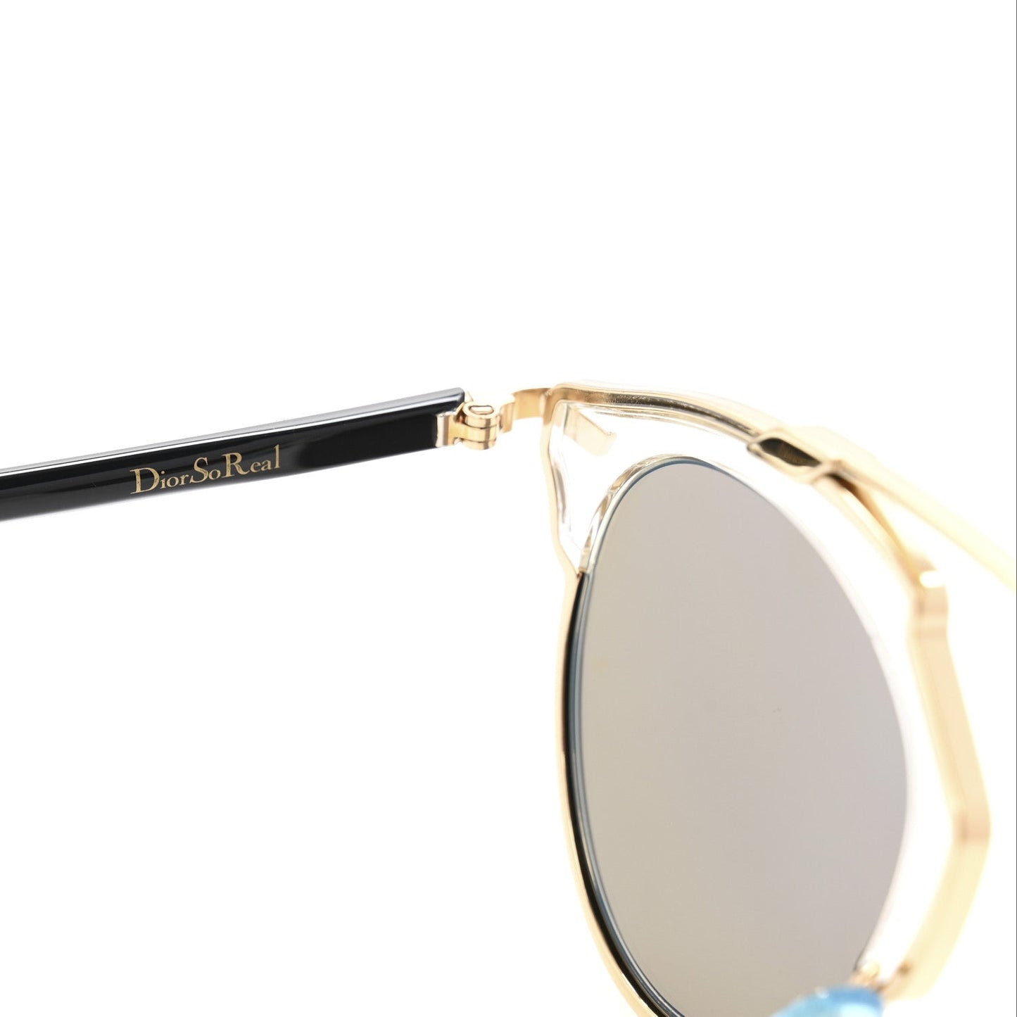 Christian Dior So Real Sunglasses Gold