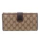 Gucci GG Canvas Leather Wallet 245723