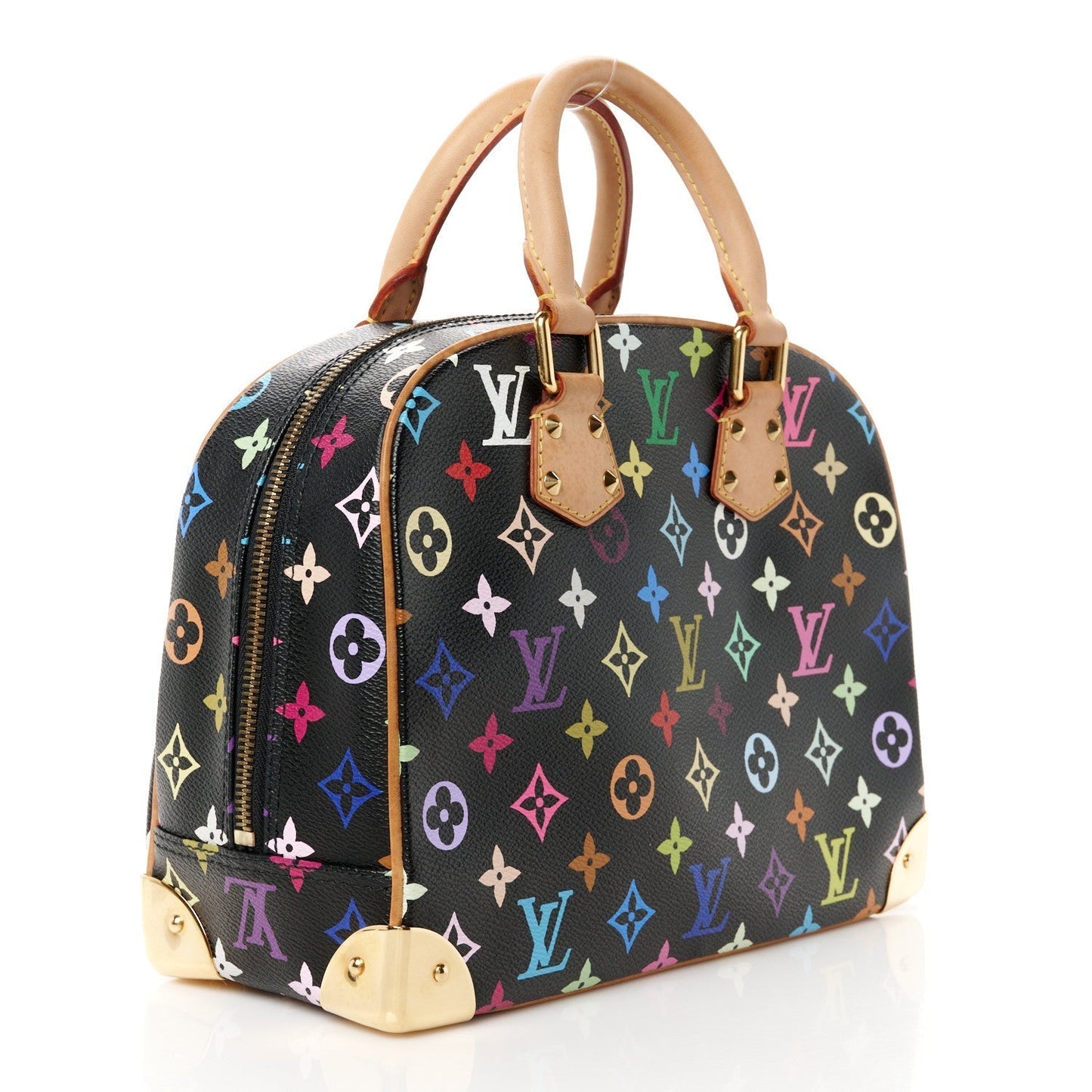 Louis Vuitton Monogram Multicolor Trouville Black