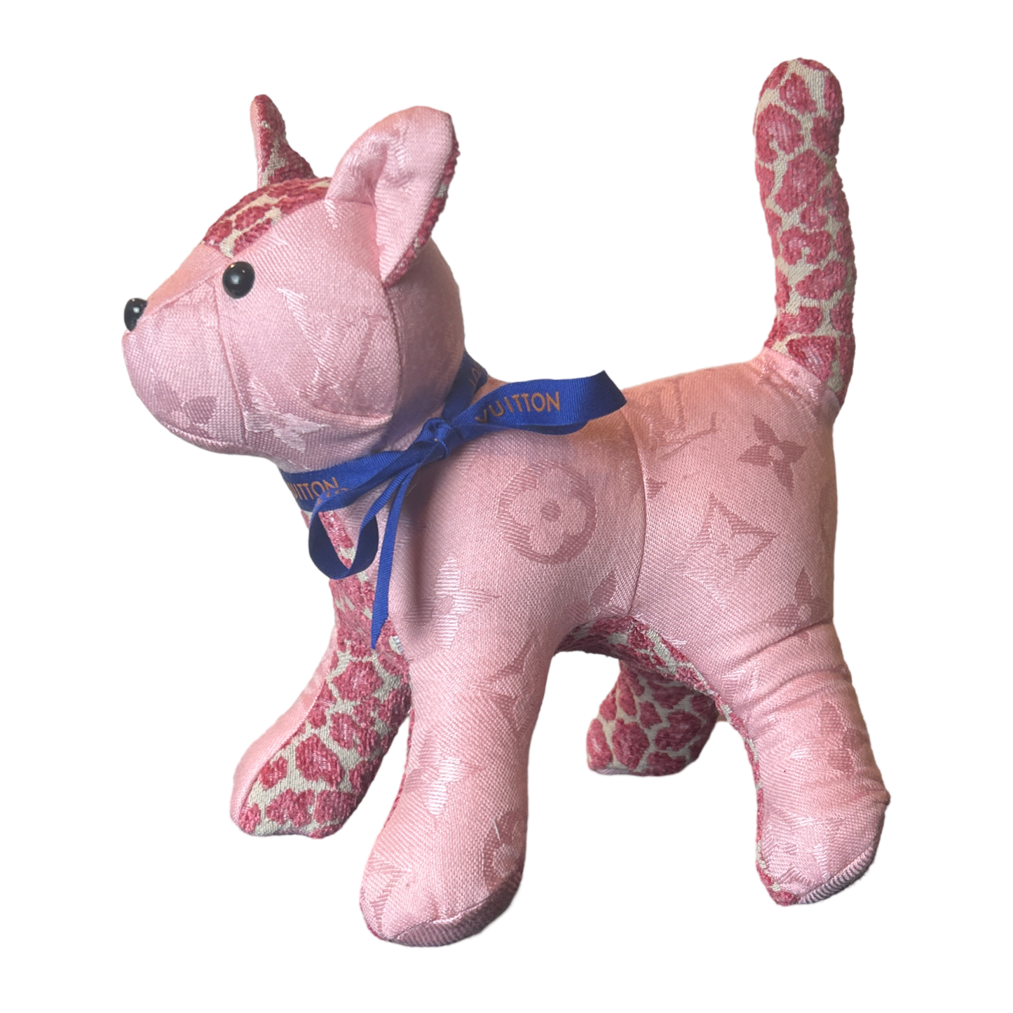 LV Monogram   Silk & Wool Scarf Charming Kitten