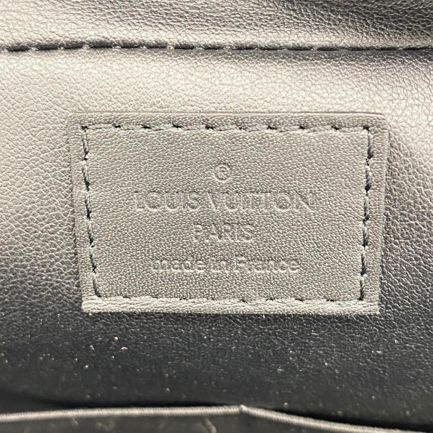 Louis Vuitton Poche Toilette  Canvas Clutch Bag