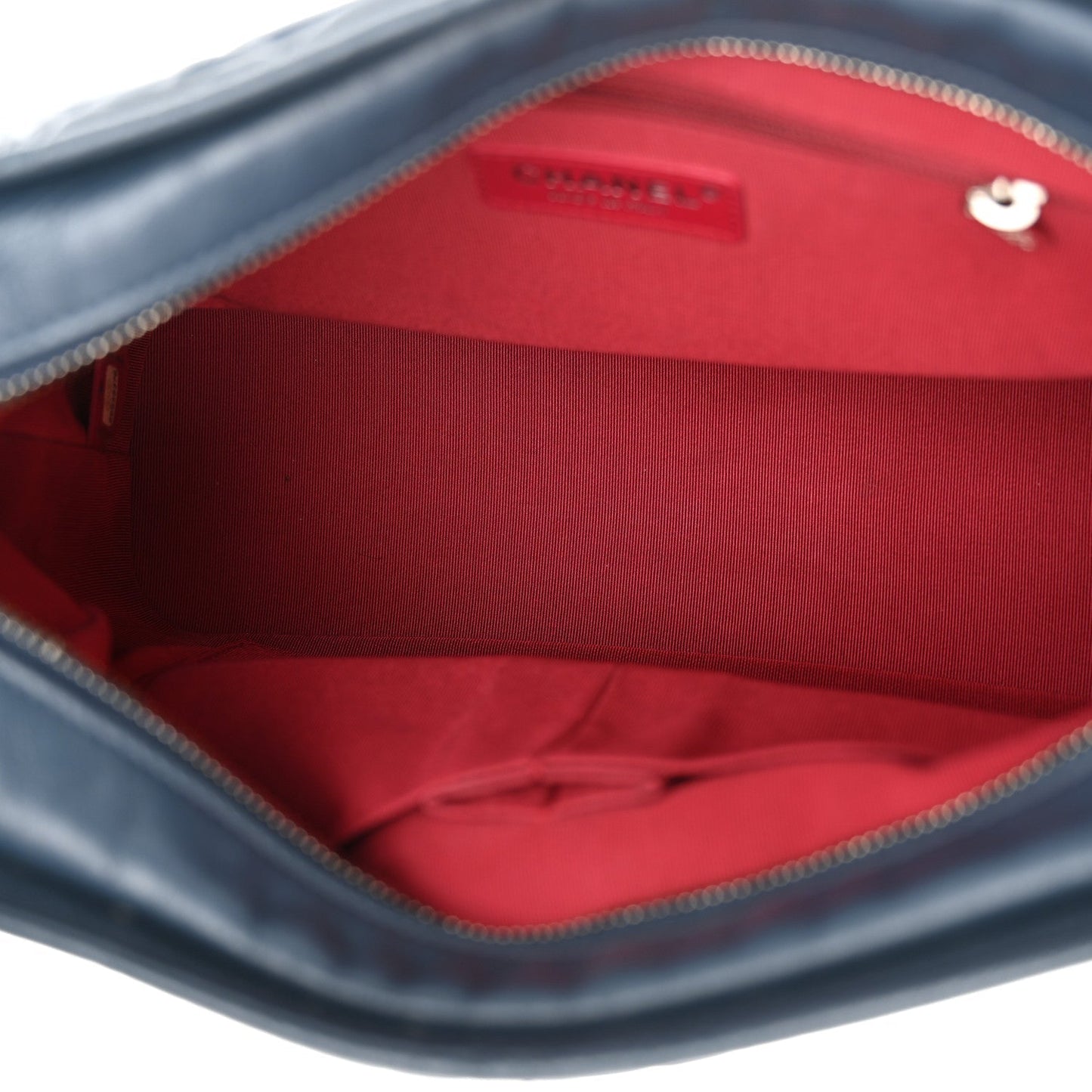 Amelia Aged Calfskin Quilted Medium Gabrielle Hobo Blue