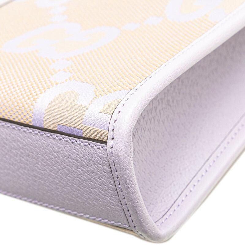Gucci Jumbo GG Canvas Leather 2way Bag
