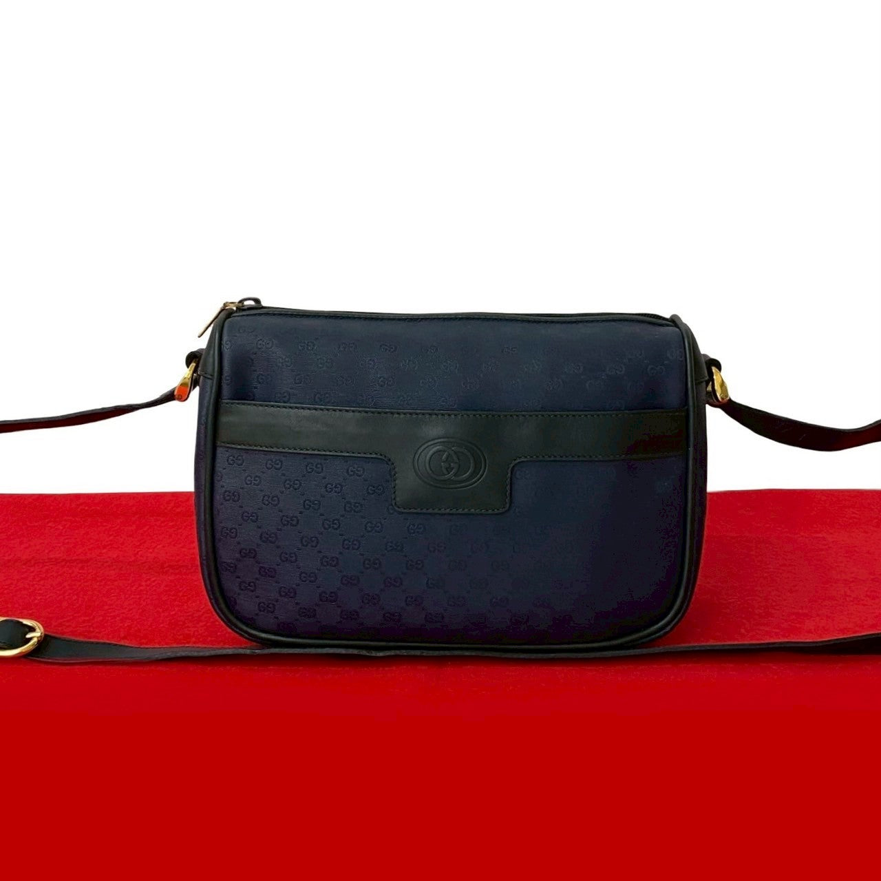 Gucci Micro GG Leather Shoulder Bag