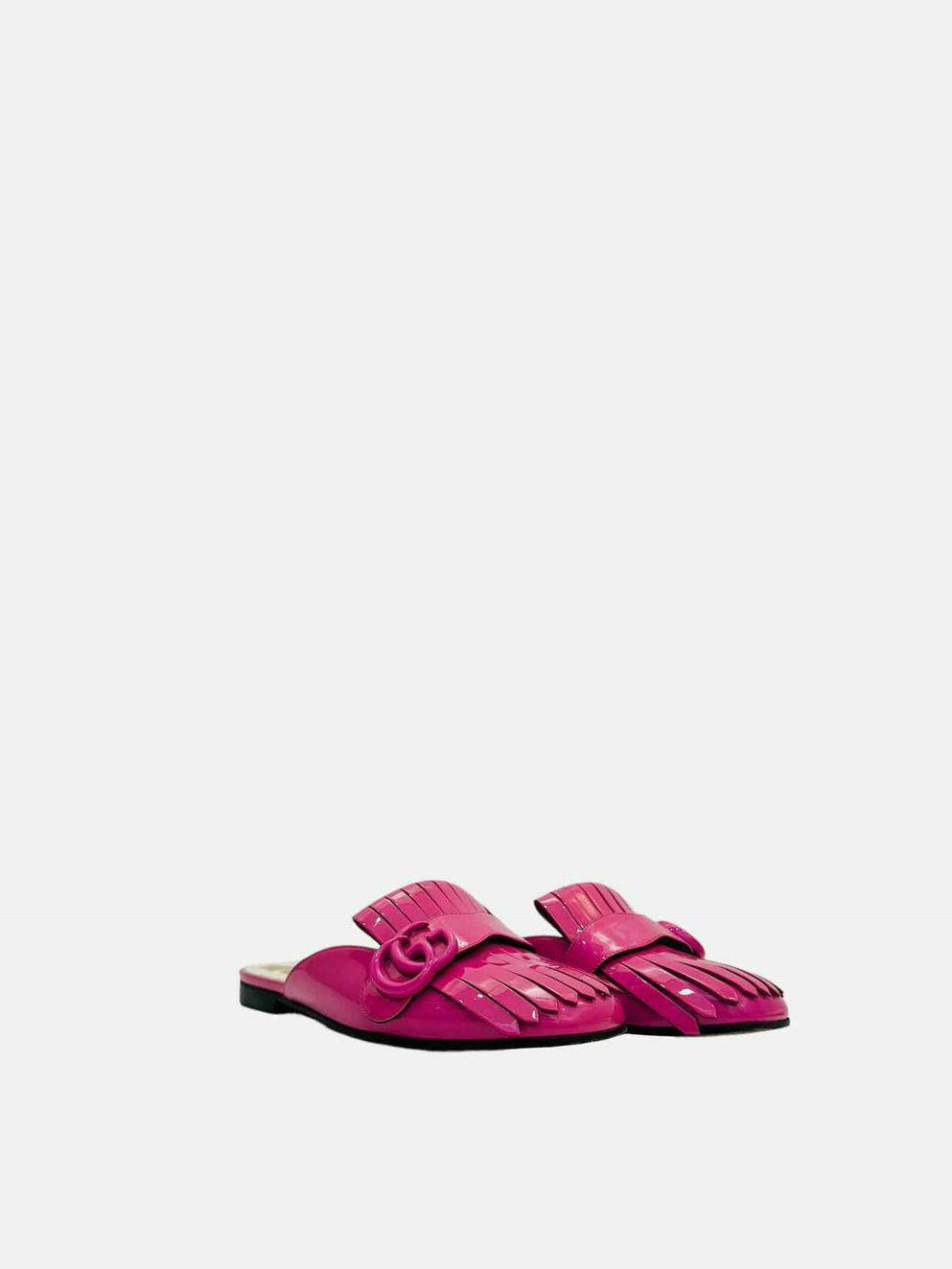 GUCCI GG Marmont Fuchsia Size EU 36.5 Flats