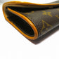 Louis Vuitton Pochette Twin  Canvas Clutch Bag