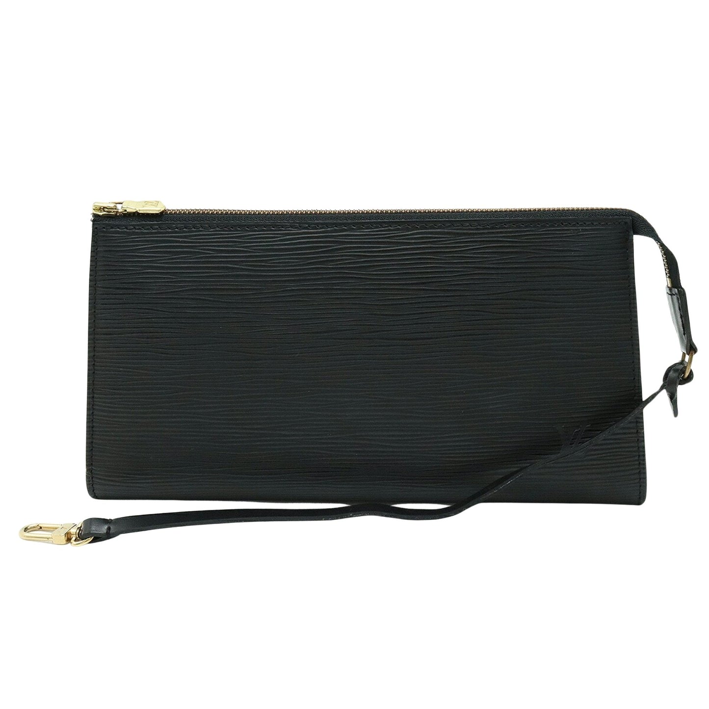 Louis Vuitton Pochette Accessoire  Leather Clutch Bag