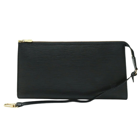 Louis Vuitton Pochette Accessoire  Leather Clutch Bag