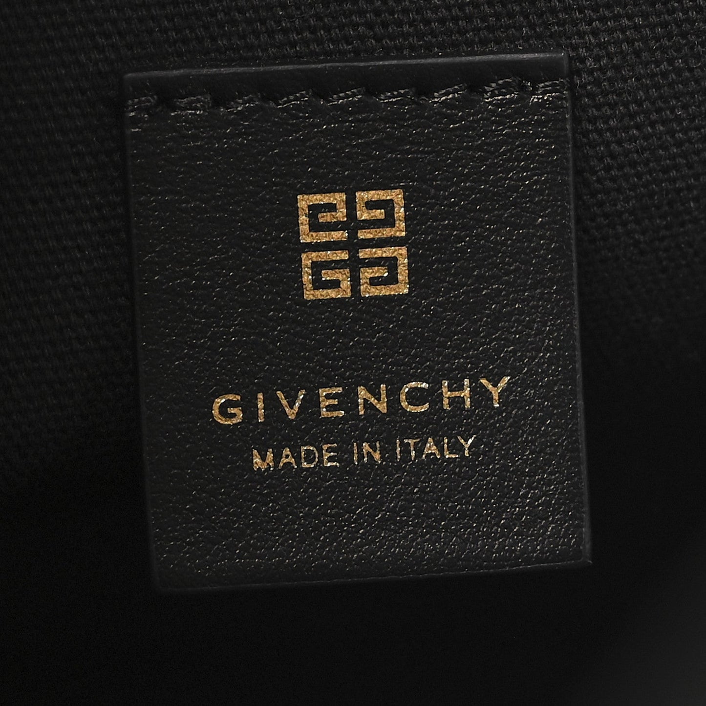 Givenchy Canvas Bond Shopper Tote Beige Black