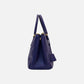 PRADA Double Zip Purple Tote Bag