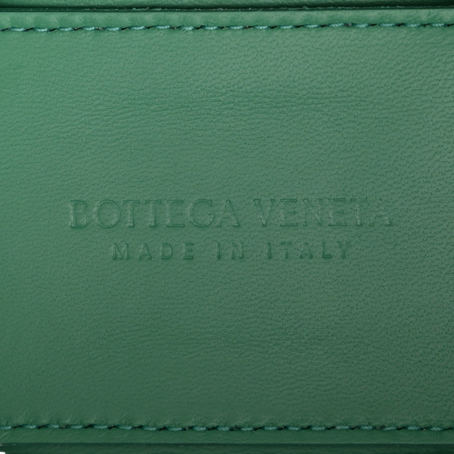 Bottega Veneta Nappa Maxi Intreccio Mini Arco Tote Green