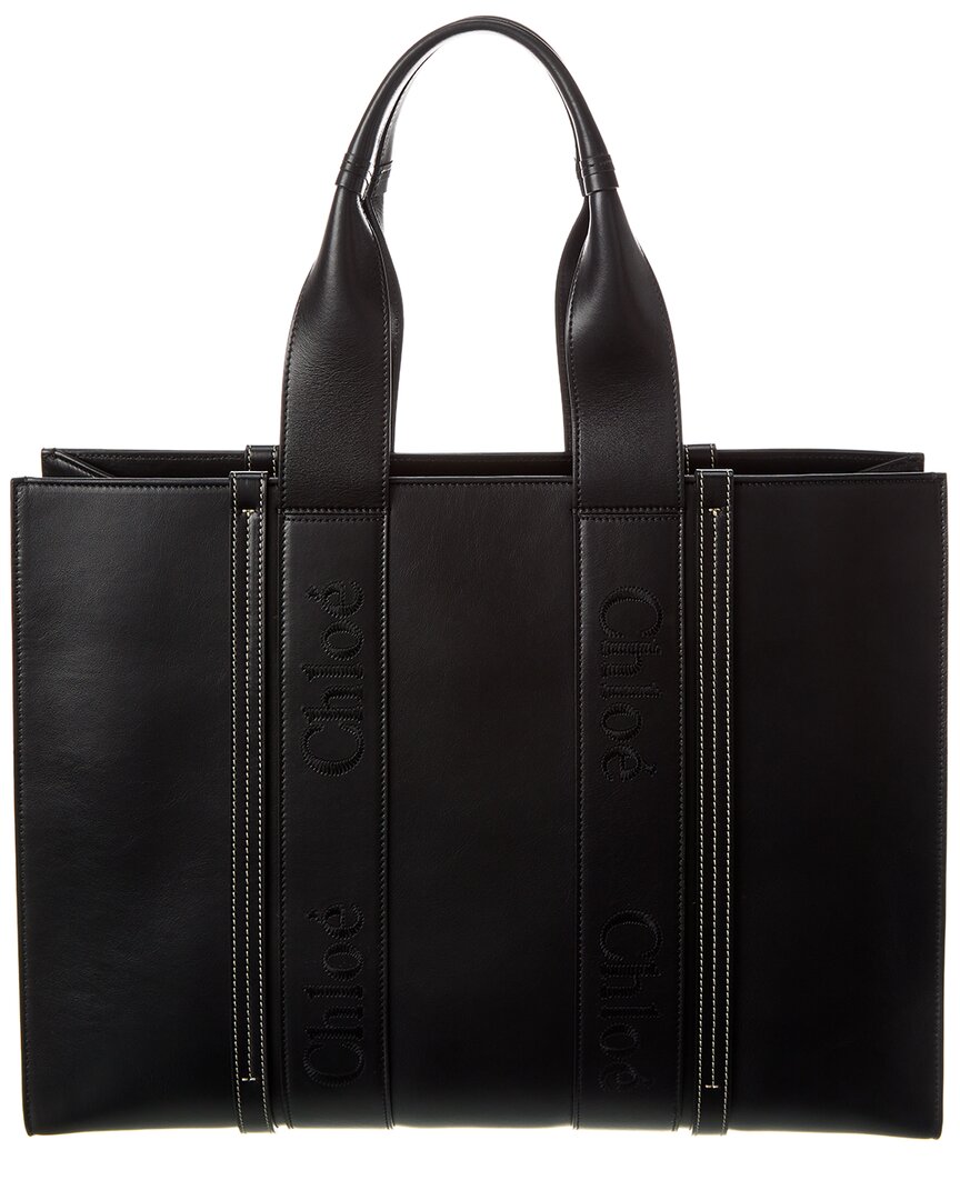 CHL - CC o? Woody Large Leather Tote