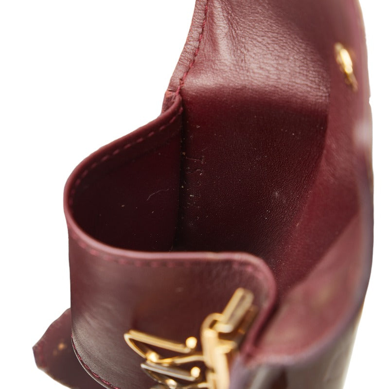 Louis Vuitton Verney Multicell 4 Series Keycase M91542 Rouge Forest Red Patent Leather  Louis Vuitton