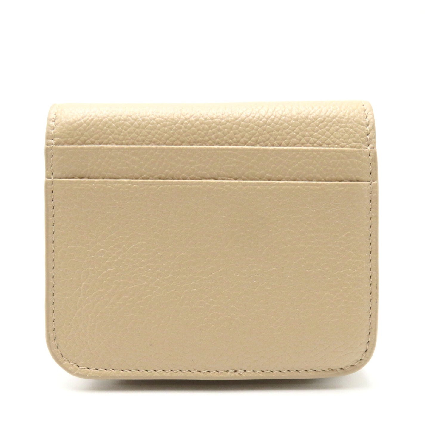 Blnciaga  Leather Middle Wallet (Bi-Fold)