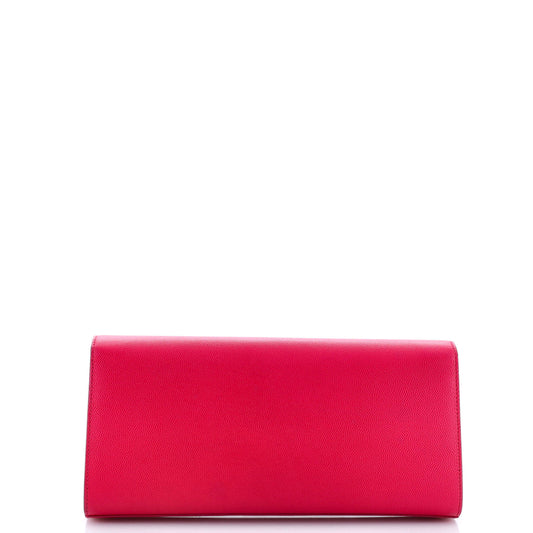 Classic Monogram Clutch Leather Long