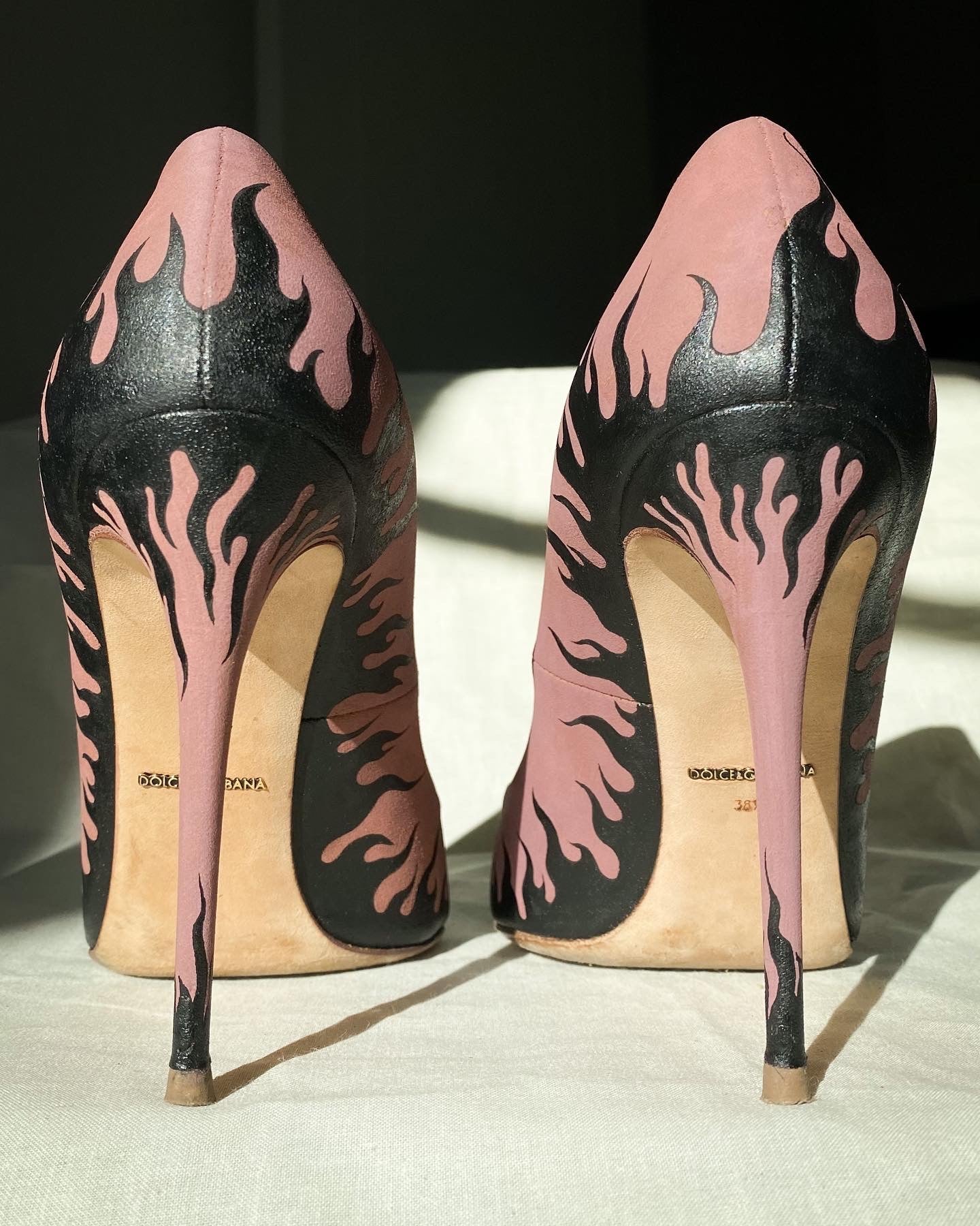 Repurposed Dolce Gabbana Suede Pump