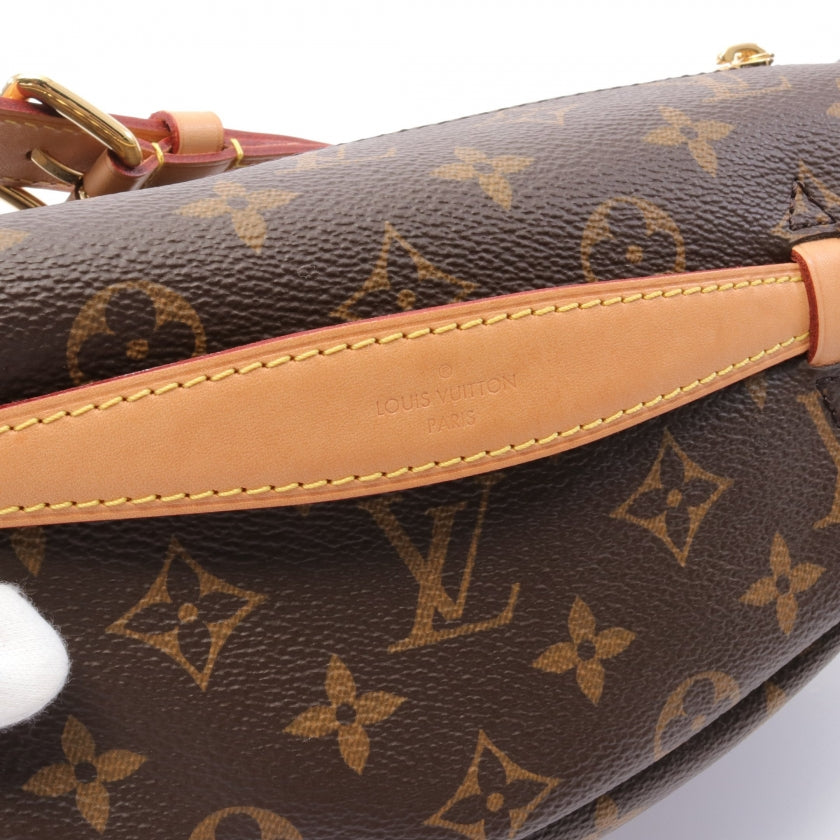 Louis Vuitton Bum Bag Monogram Body Bag Leather Brown