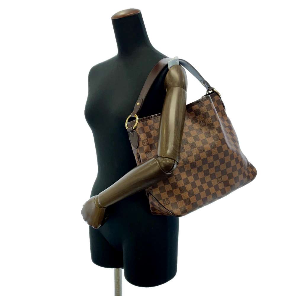 Louis Vuitton Shoulder Bag Damier Ebene Delightful PM