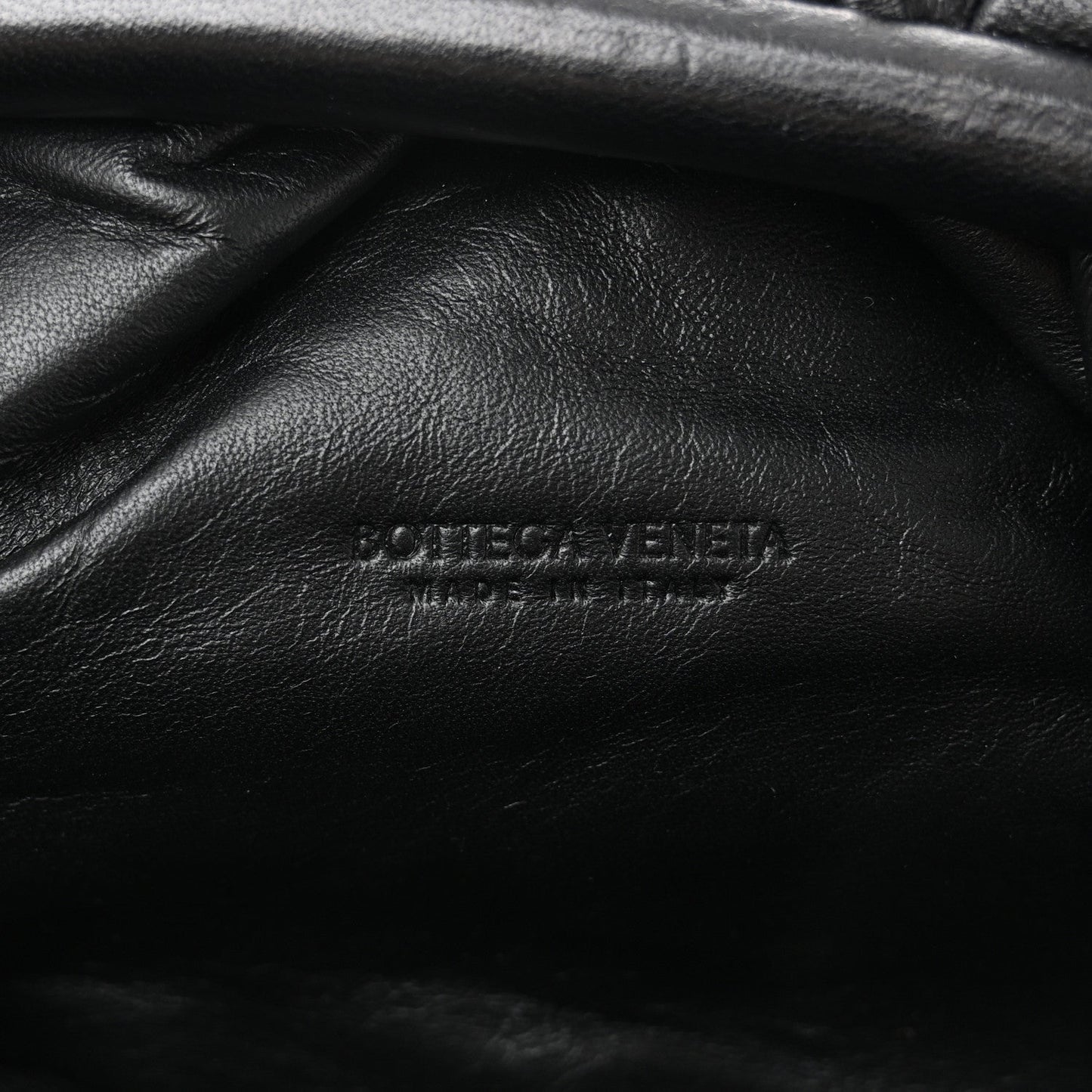 Bottega Veneta Nappa Intrecciato The Mini Pouch Black