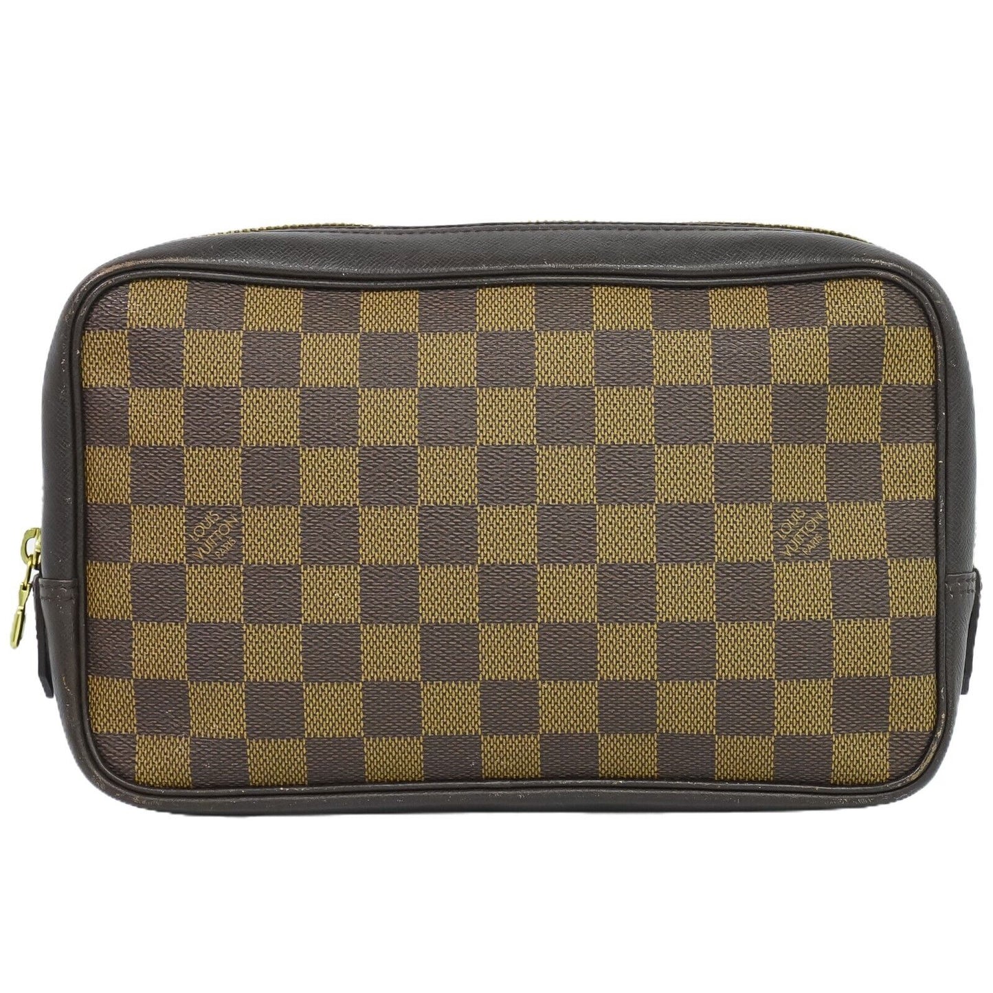 Louis Vuitton Trousse De Toilette 25  Canvas Clutch Bag