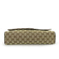 Gucci GG Canvas Leather Shoulder Bag 146236