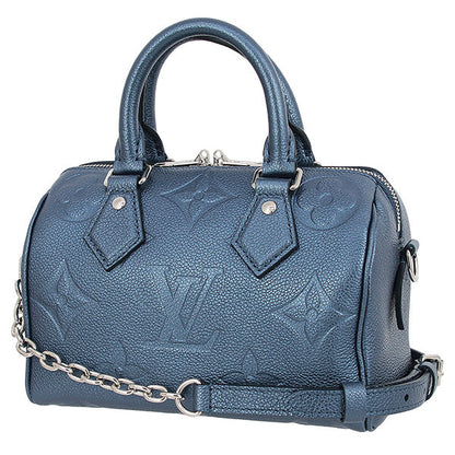 Louis Vuitton Shoulder Bag Speedy Bandouliere 20 Monogram Emplant Leather