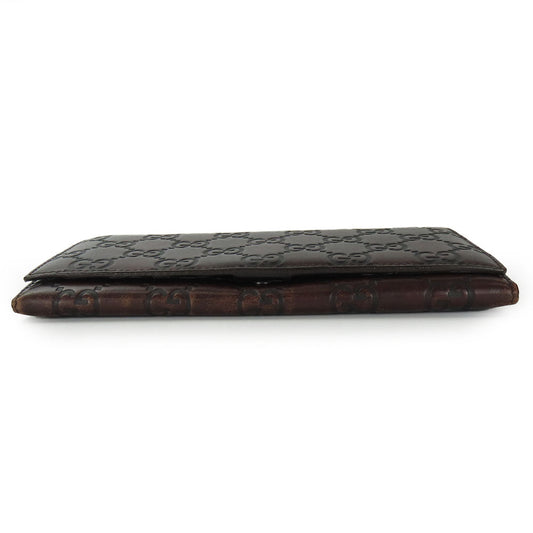 GUCCI Bifold Wallet Sima Leather