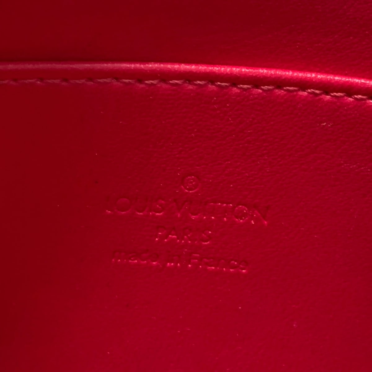 Louis Vuitton Trousse Makeup  Patent Leather Clutch Bag