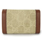 Gucci Interlocking GG Canvas Calfskin Key Holder