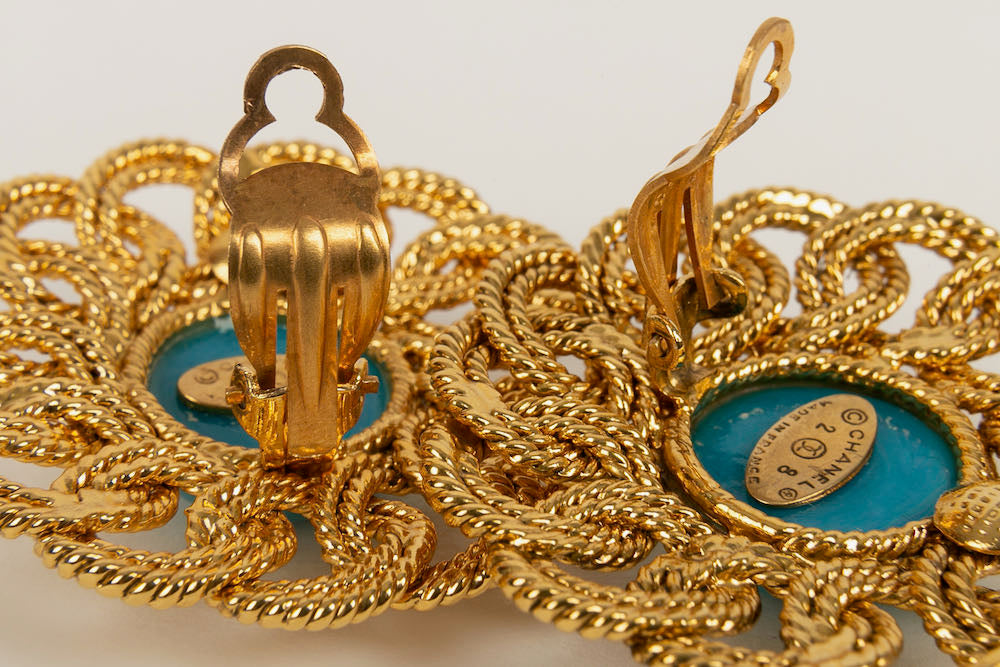 Boucles d'oreilles Chanel 1990s