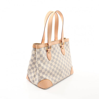 Louis Vuitton Hampstead PM Damier Azur Handbag White
