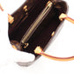 Louis Vuitton Montaigne BB Monogram Handbag PVC Leather Brown