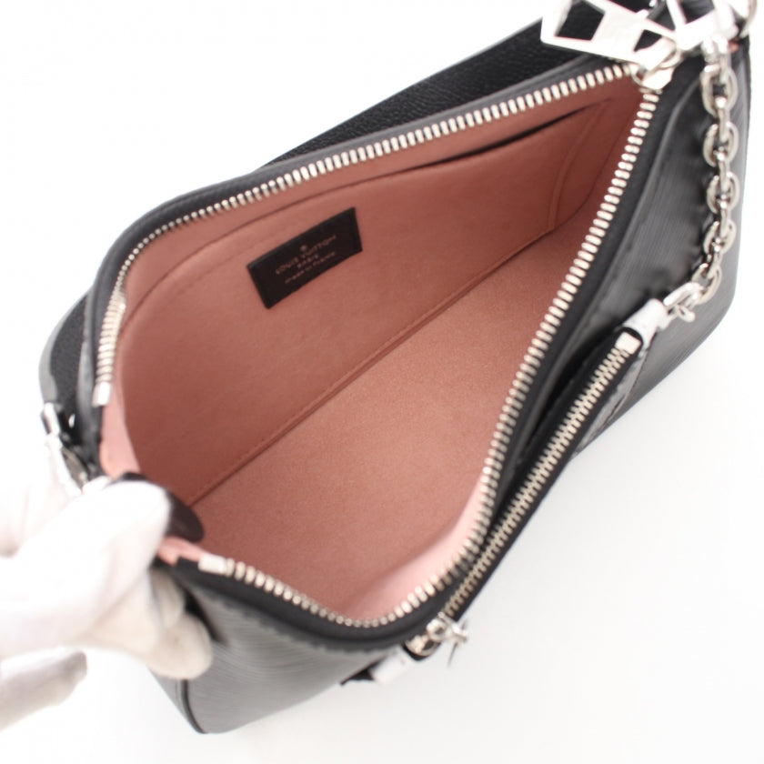 Louis Vuitton Marelle Epi Noir Leather Shoulder Bag
